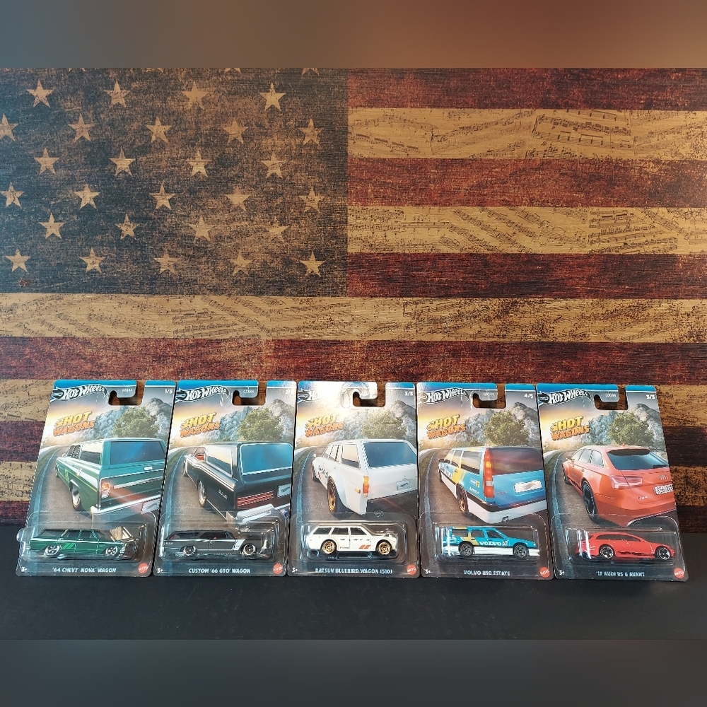 HOT WAGON'S Complete Set of 5